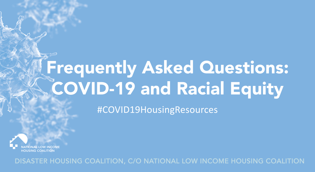 Frequently Asked Questions: COVID-19 and Racial Equity