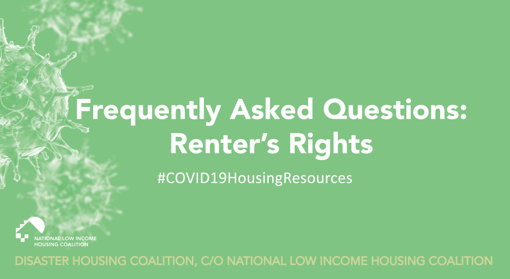 Frequently Asked Questions: Renters’ Rights