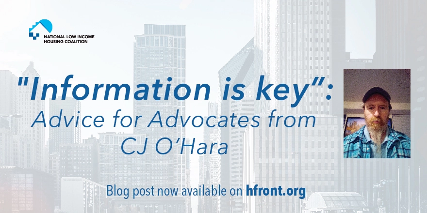 “Information is key”: Advice for Advocates from CJ O’Hara