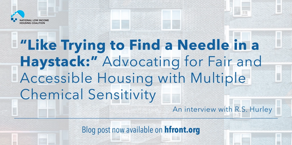 “Like Trying to Find a Needle in a Haystack”: Advocating for Fair and Accessible Housing with Multiple Chemical Sensitivity